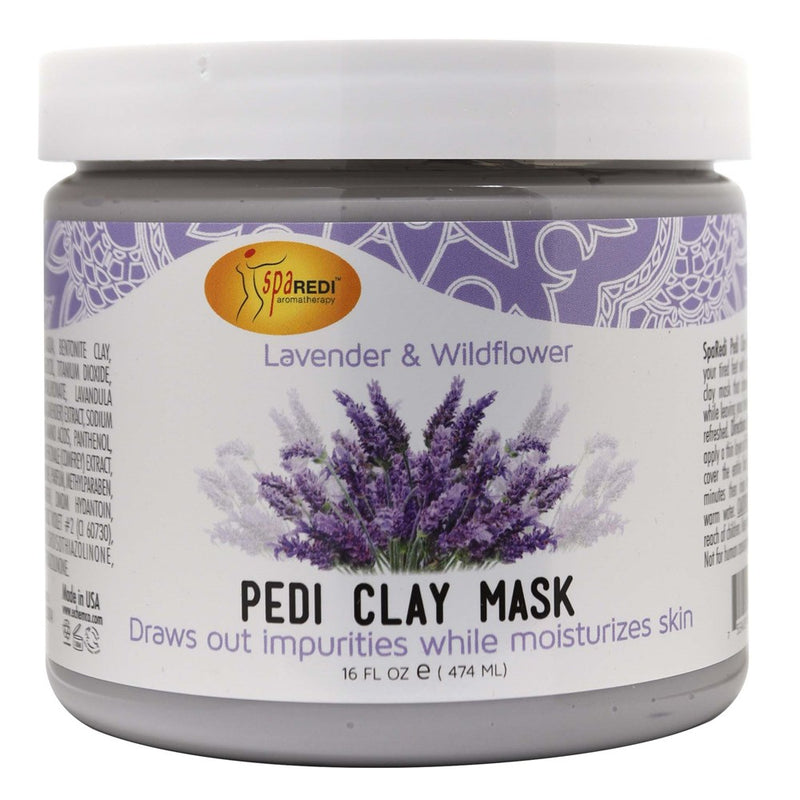 SPA REDI Pedi Clay Mask (Marine) (16oz)