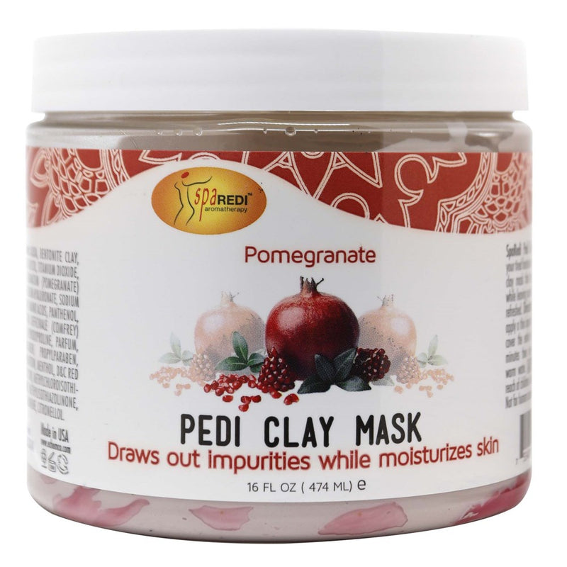 SPA REDI Pedi Clay Mask (Marine) (16oz)