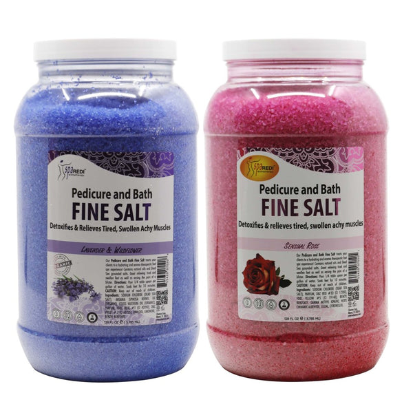 SPA REDI Pedicure and Bath Fine Salt (128oz)