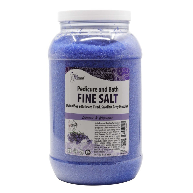 SPA REDI Pedicure and Bath Fine Salt (128oz)