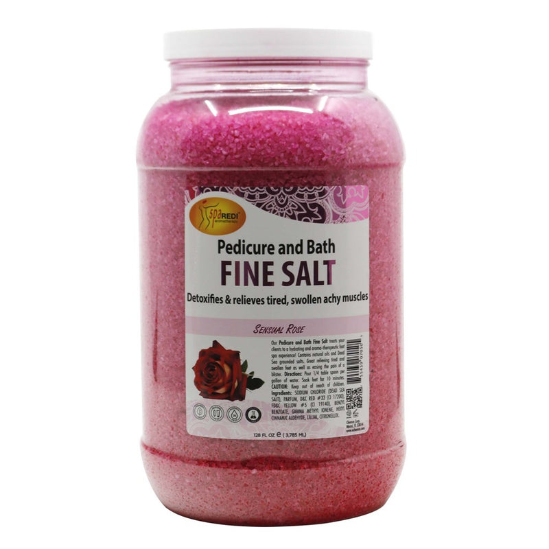 SPA REDI Pedicure and Bath Fine Salt (128oz)