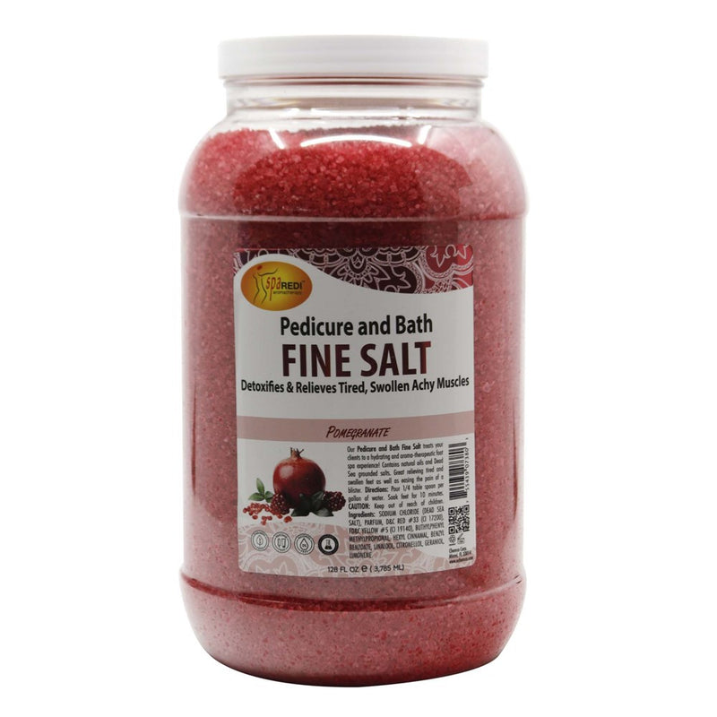 SPA REDI Pedicure and Bath Fine Salt (128oz)