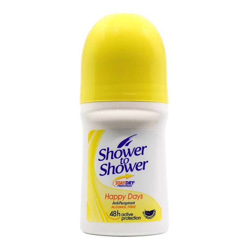 Shower to Shower Women Roll On Deodorant (50ml/1.69oz)