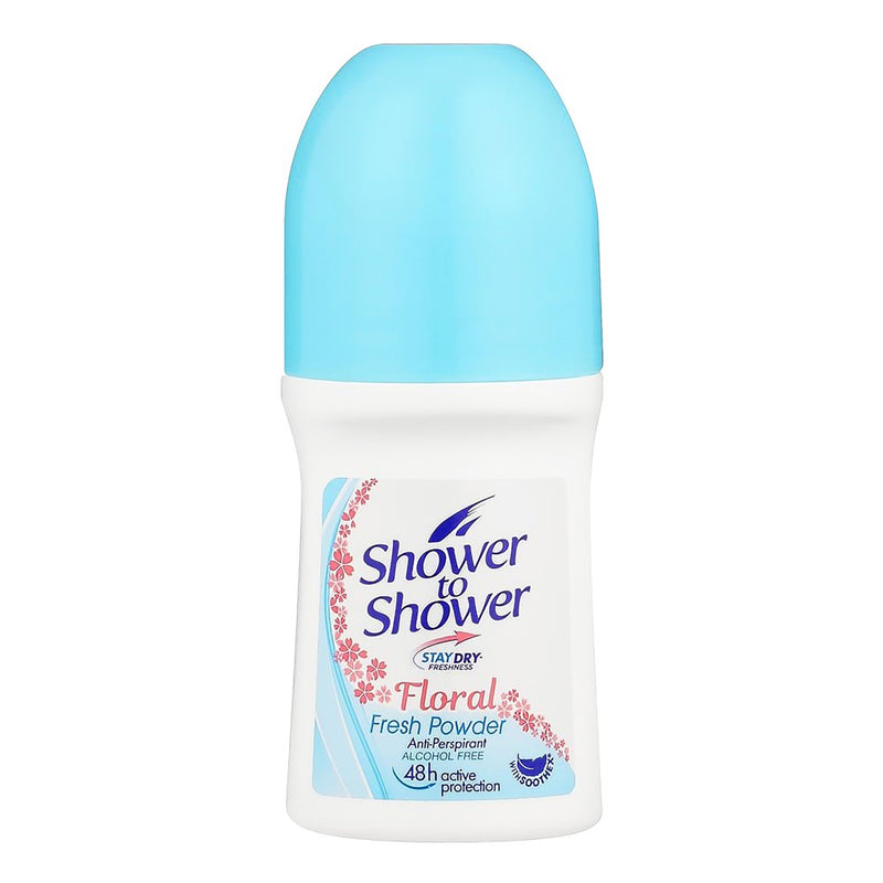 Shower to Shower Women Roll On Deodorant (50ml/1.69oz)