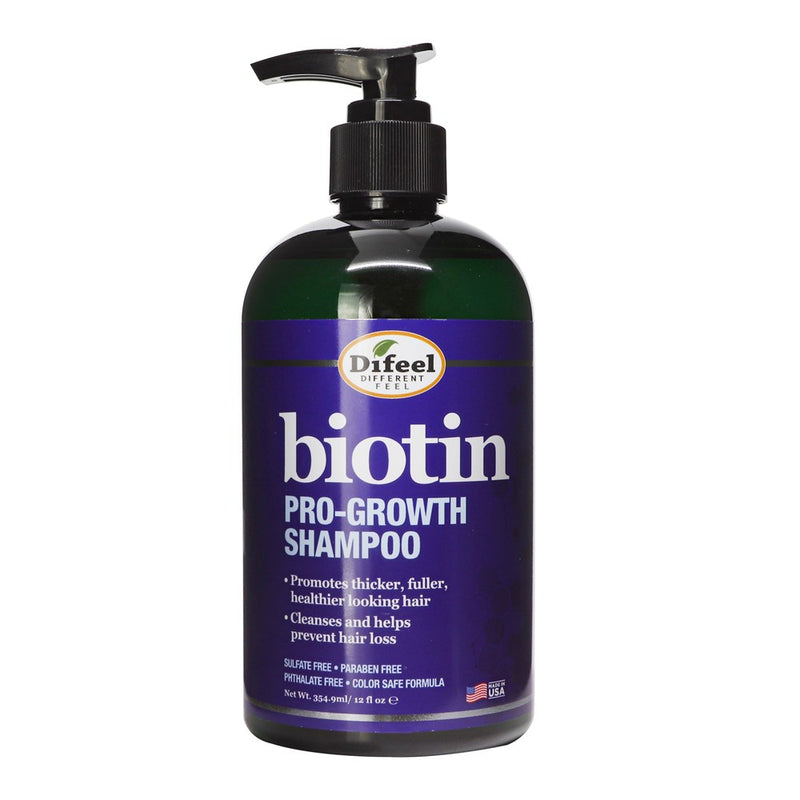 Difeel(Sunflower)  Biotin Pro-Growth Shampoo (12oz)