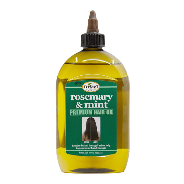 SUNFLOWER Difeel Rosemary Mint Premium Hair Oil (12oz)