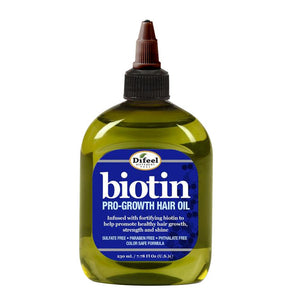 Difeel(Sunflower)  Biotin Pro-Growth Hair Oil (7.78oz)