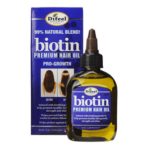 Difeel(Sunflower)  Biotin Pro-Growth Premium Hair Oil (2.5oz)