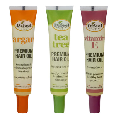 Difeel(Sunflower)  100% Natural Hair Oil Tube (1.5oz)