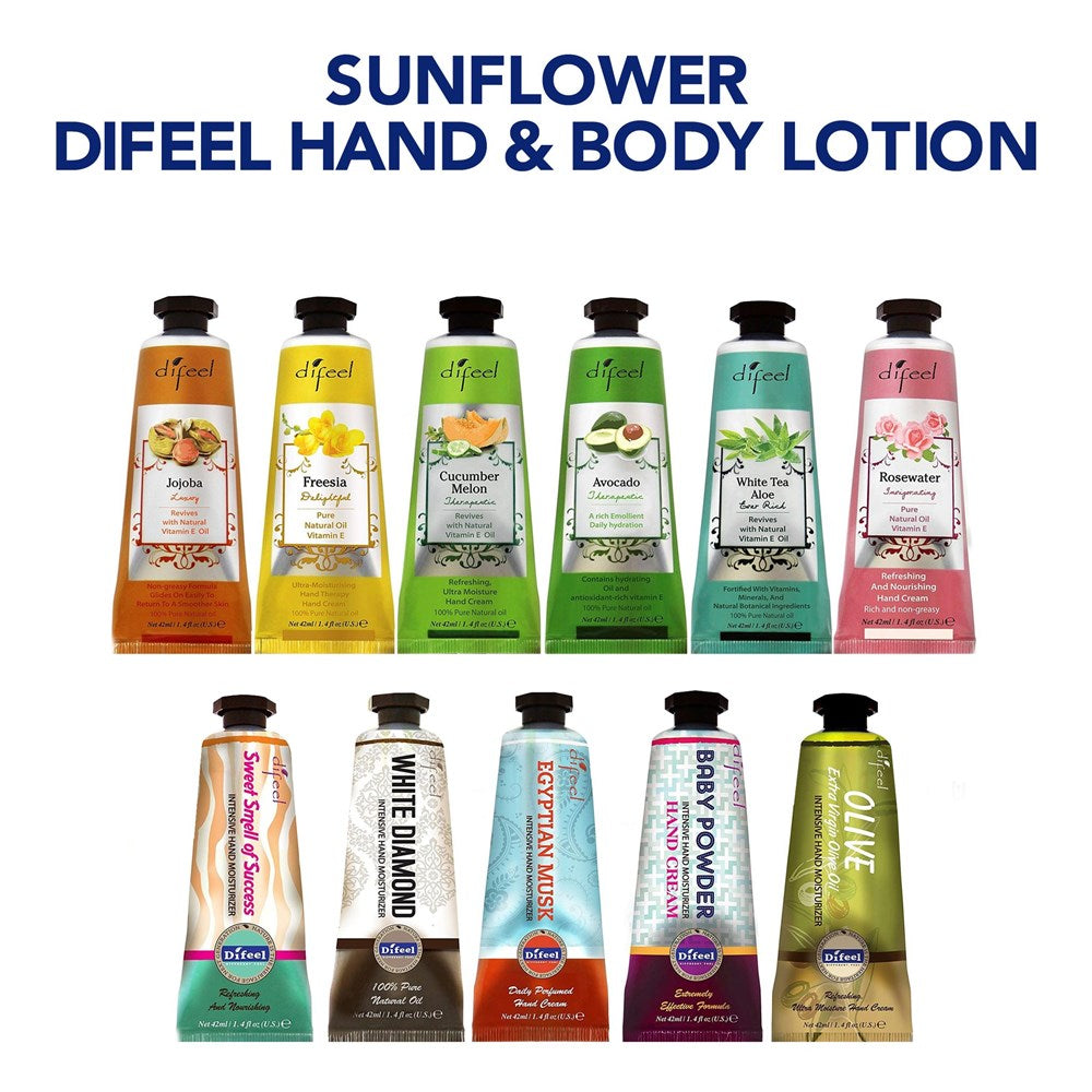 Difeel(Sunflower)  Hand & Body Lotion (1.4oz)