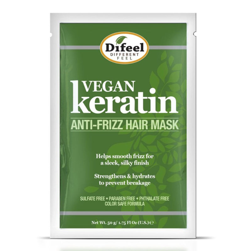 Difeel(Sunflower)  Vegan Keratin Anti-Frizz Hair Mask Packet (1.75oz)