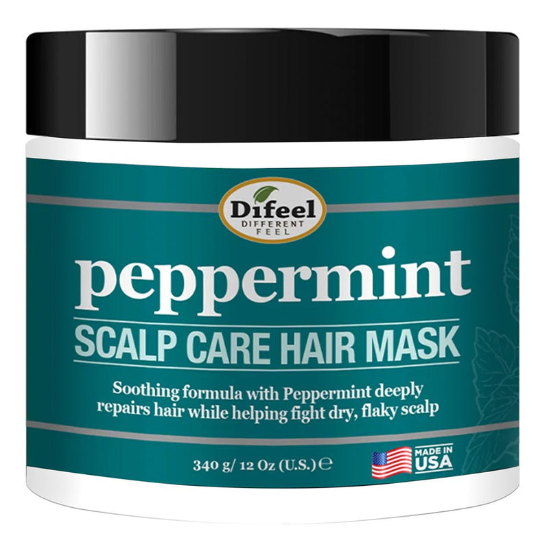 Difeel(Sunflower)  Peppermint Scalp Care Hair Mask (12oz)