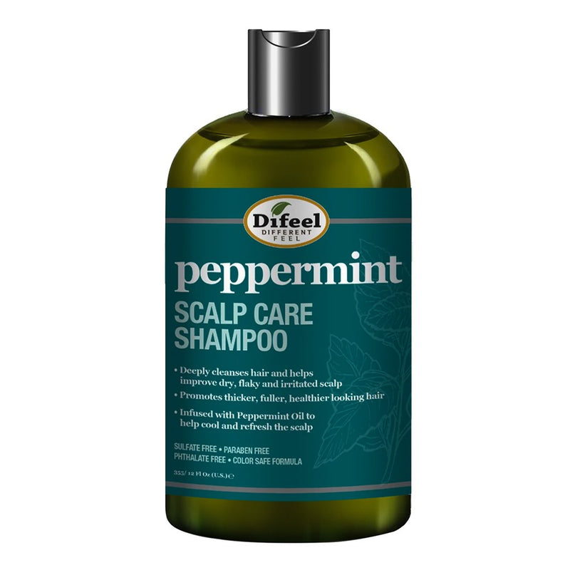 Difeel(Sunflower)  Peppermint Scalp Care Shampoo (12oz)