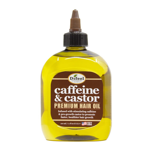 SUNFLOWER Difeel Caffeine & Castor Premium Hair Oil (7.1oz)