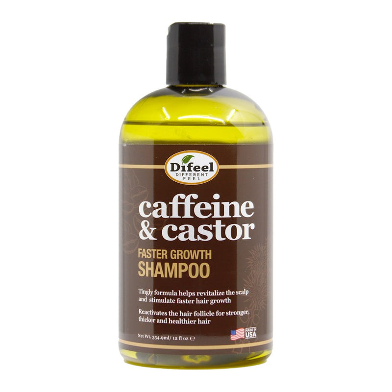 Difeel(Sunflower)  Caffeine & Castor Faster Growth Shampoo (12oz)