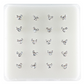 INTERVISION 925 Stering Silver Nose Stud
