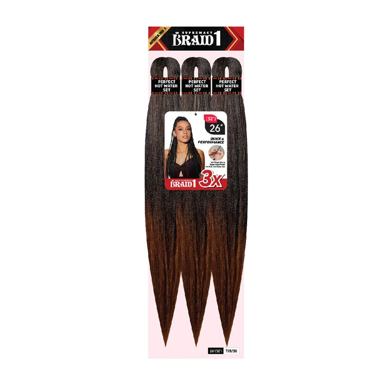 SUPREMACY BRAID1 3X Pre-Stretched Braid (26inch)