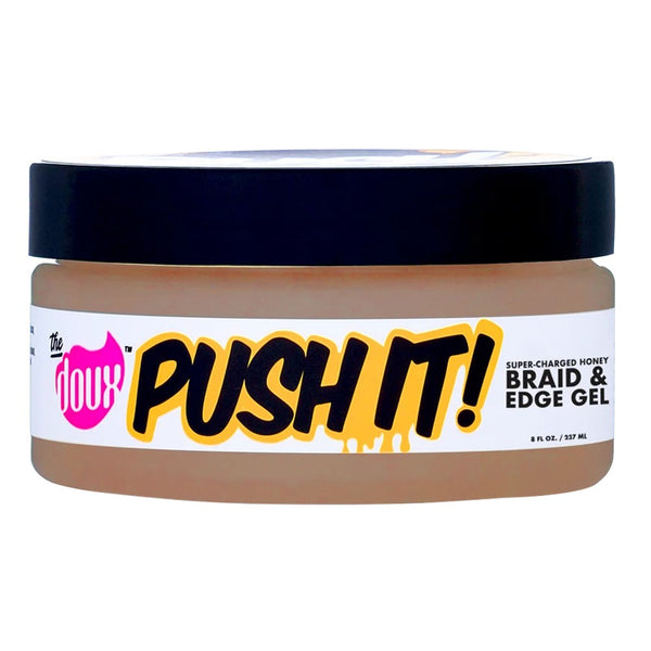 THE DOUX Bee Girl Push It! Honey Braid & Edge Gel (8oz)