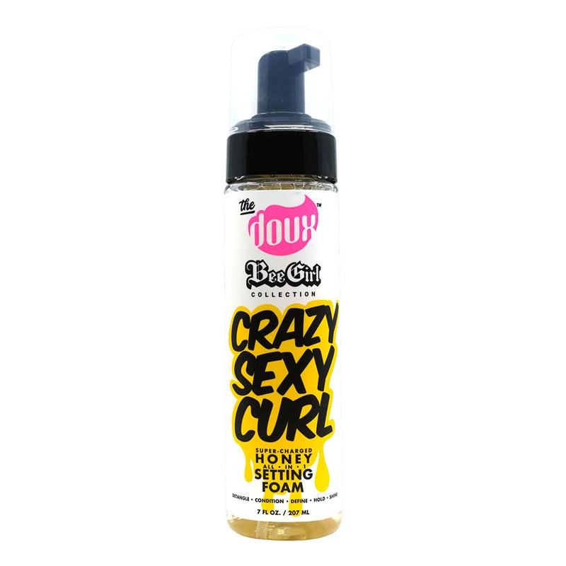 THE DOUX Bee Girl Crazy Sexy Curl Setting Foam