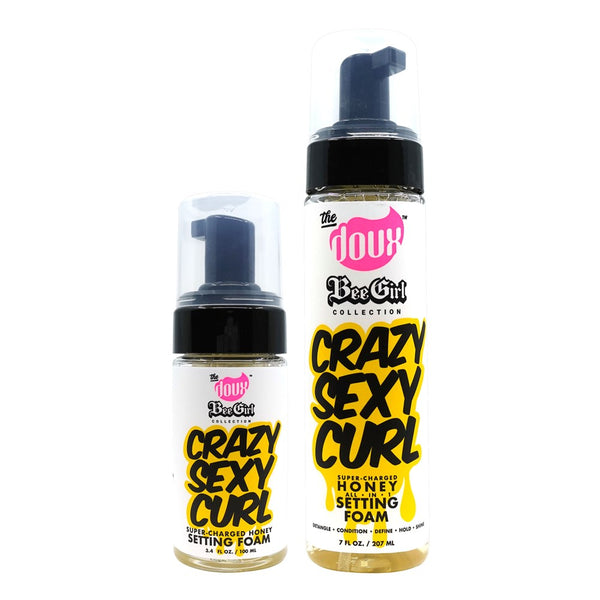 THE DOUX Bee Girl Crazy Sexy Curl Setting Foam