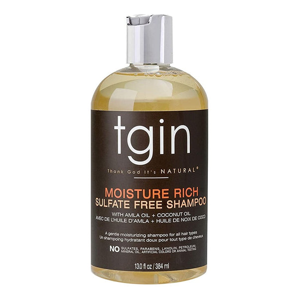 TGIN MOISTURE RICH Sulfate Free Shampoo (13oz)