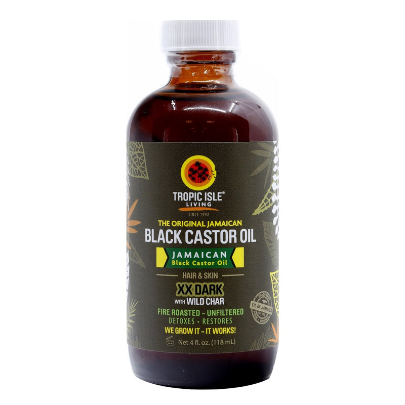 TROPIC ISLE LIVING Jamaican Black Castor Oil [Extra Dark] (4oz)