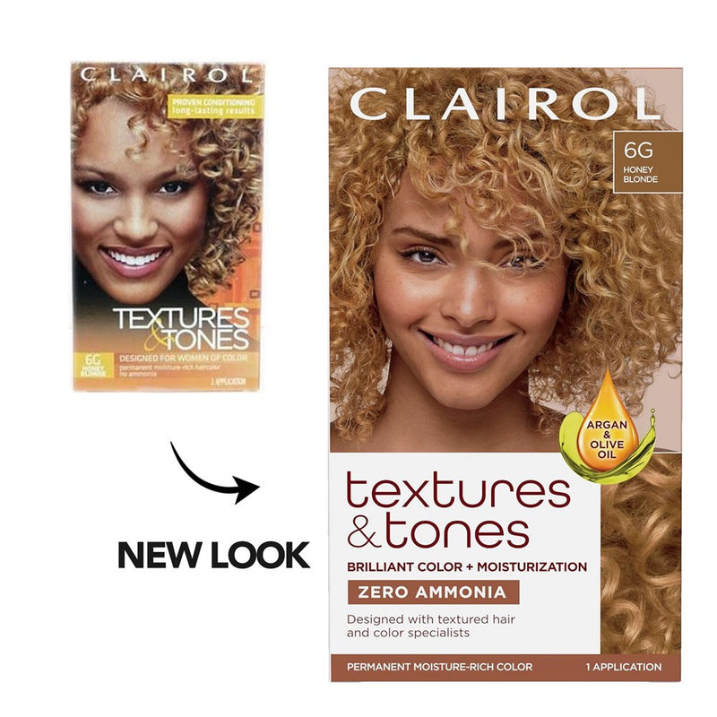 TEXTURES & TONES Permanent Moisture Rich Hair Color Kit