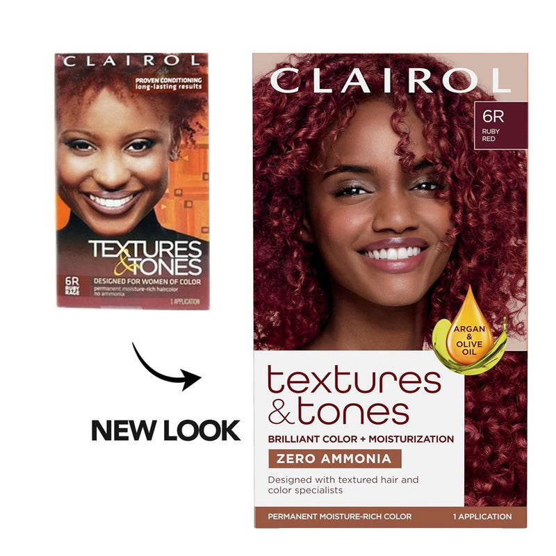 TEXTURES & TONES Permanent Moisture Rich Hair Color Kit