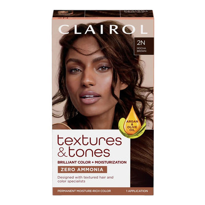 TEXTURES & TONES Permanent Moisture Rich Hair Color Kit