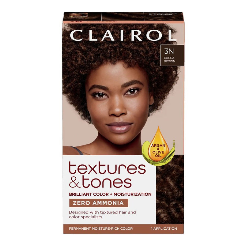 TEXTURES & TONES Permanent Moisture Rich Hair Color Kit