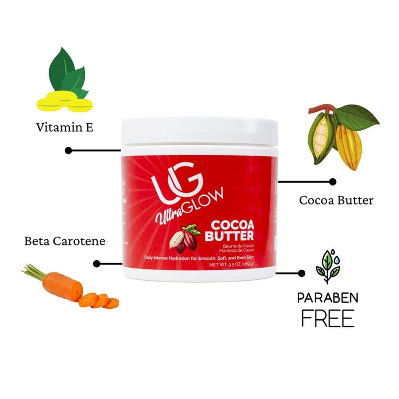 ULTRA GLOW Cocoa Butter Skin Cream (9.5oz)