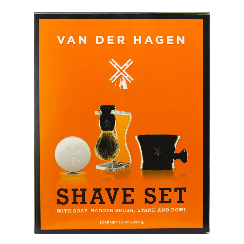 VAN DER HAGEN Badger Shave Set