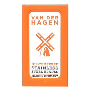 VAN DER HAGEN  Ice Tempered Stainless Steel Razor Blades (5 Blades)