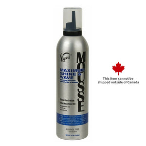 VIGOROL Maximum Shine & Wave Mousse (12oz)