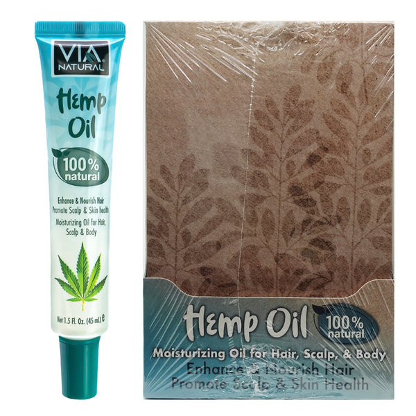 VIA NATURAL Hemp Seed Oil Treatment Tube (1.5oz)