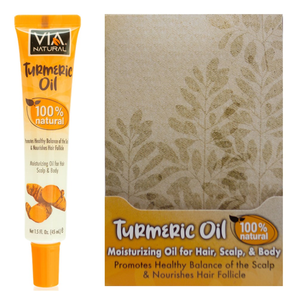 VIA NATURAL Turmeric Oil Treatment (1.5oz)