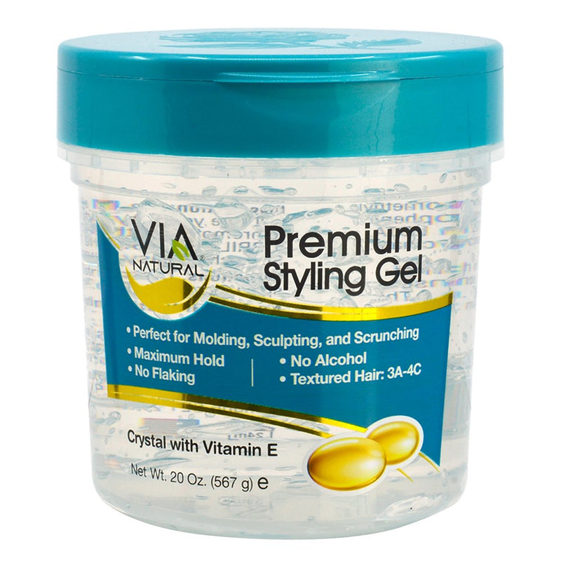 VIA NATURAL Premium Styling Gel [Crystal & Vit E]