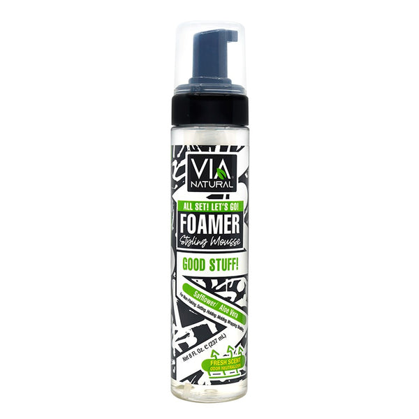 VIA NATURAL Foamer Styling Mousse (8oz)