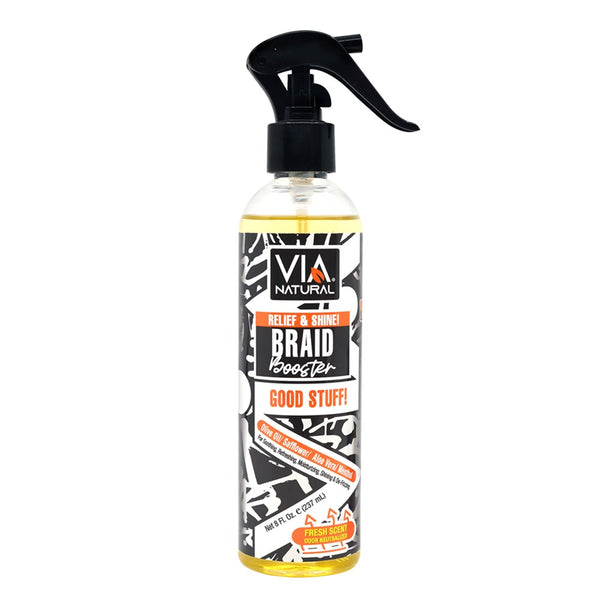 VIA NATURAL Relief & Shine Braid Booster (8oz)