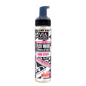 VIA NATURAL Flex Wash Foam & Go (8oz)