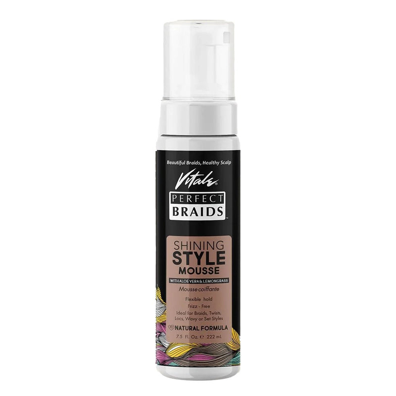 VITALE PERFECT BRAIDS Shining Style Mousse (8oz)