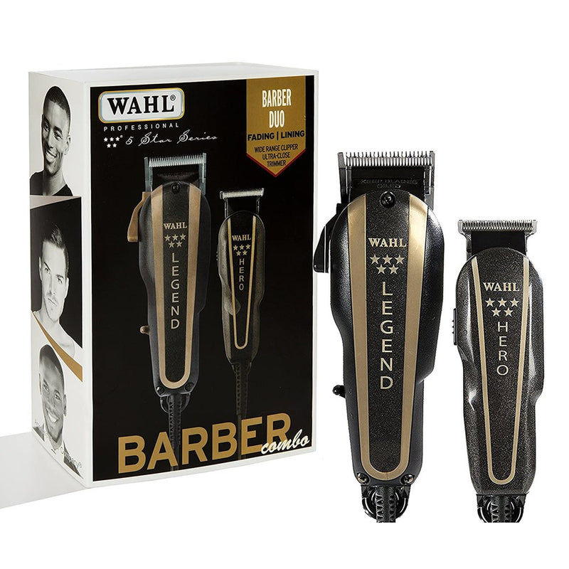 WAHL 5 Star BARBER Combo [LEGEND Clipper + HERO Trimmer]