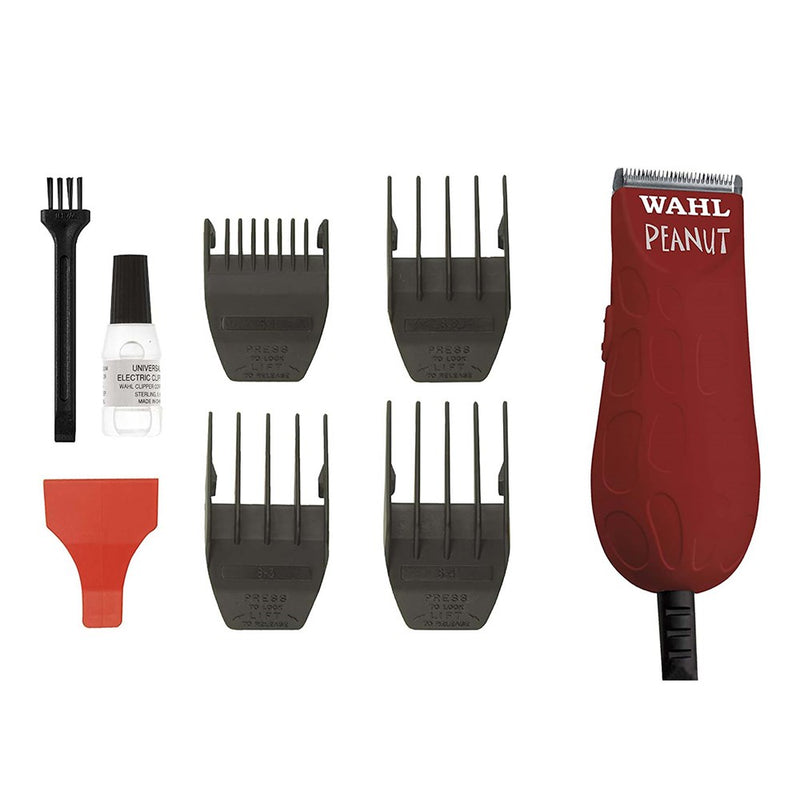 WAHL PEANUT Clipper/Trimmer with 4 Guides