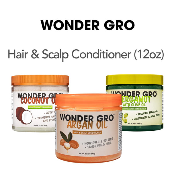 WONDER GRO Hair & Scalp Conditioner (12oz)