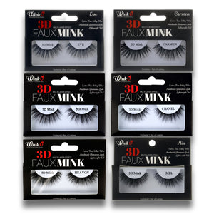 WINK O 3D Faux Mink Multi-Layer Effect Eyelash