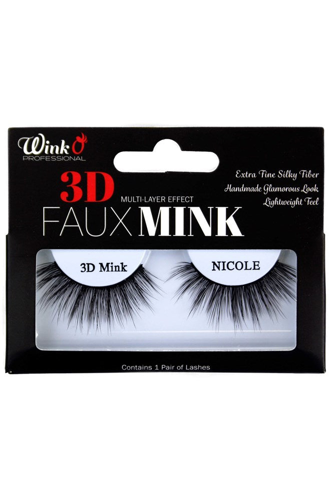 WINK O 3D Faux Mink Multi-Layer Effect Eyelash