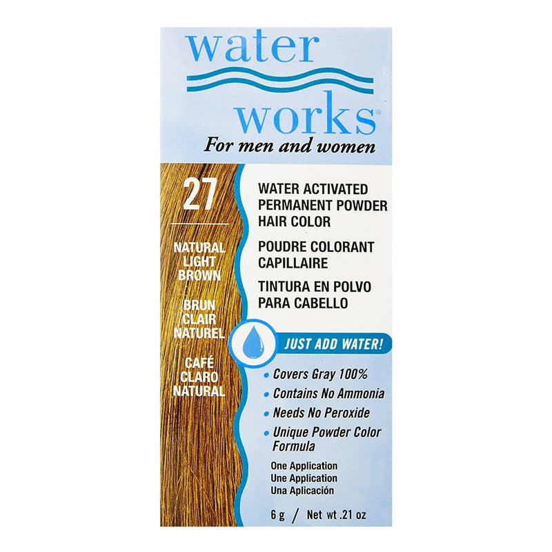 WATER WORKS Water Activated Permanent Powder Hair Color