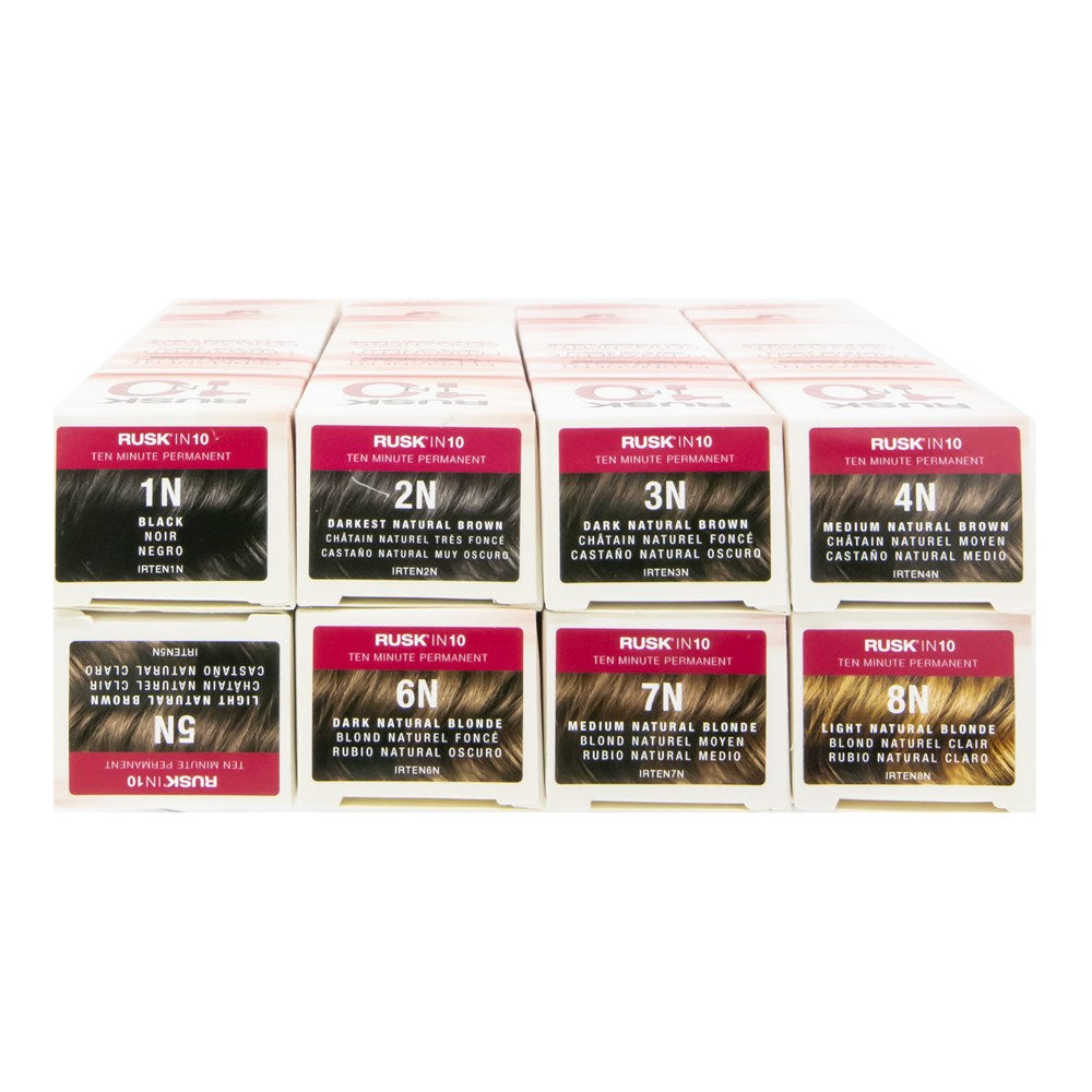 RUSK IN 10 Coloration crème permanente (3,4 oz)