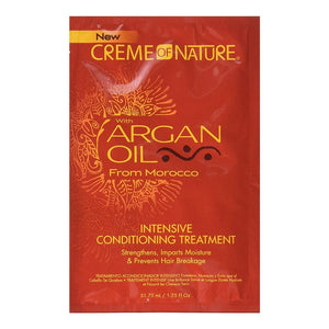 CREME OF NATURE Argan Oil Intensive Conditioning Treatment Packet (1.75oz)