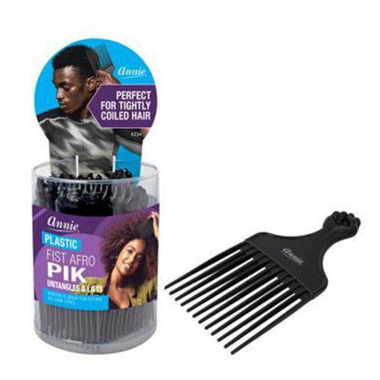 ANNIE Fist Styling Plastic Pik (24pcs/jar)